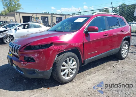 2016 Jeep Cherokee Limited from USA, damaged, VIN 1C4PJMDSXGW269483